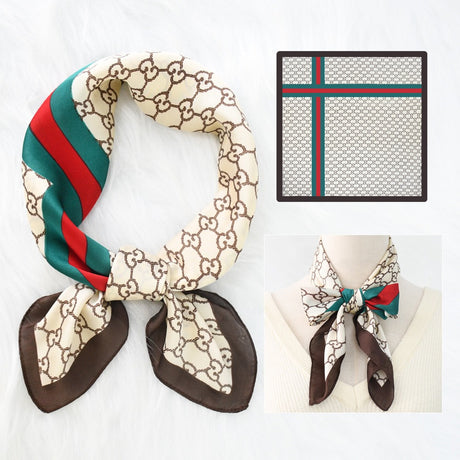 Silk Scarf Women's Sunscreen Beach Imitation Silk Versatile Silk Scarf Neckband - V.I.P Digital Presence