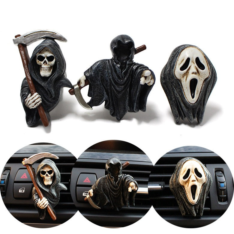Death aromatherapy clip ornament resin car air conditioning outlet aromatherapy - V.I.P Digital Presence