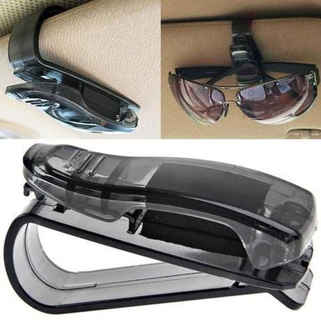 Multi-Function Glasses Case Atuo Car Accessories ABS Sunglasses Eyeglasses Glasses Holder Auto Fastener Ticket Clip funda gafas - V.I.P Digital Presence