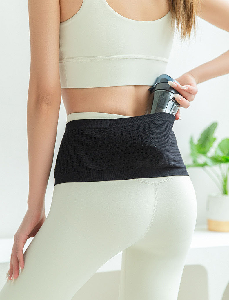 Waterproof sports waist bag large capacity men and women outdoor running cycling multifunctional waist bag breathable anti-slip - V.I.P Digital Presence