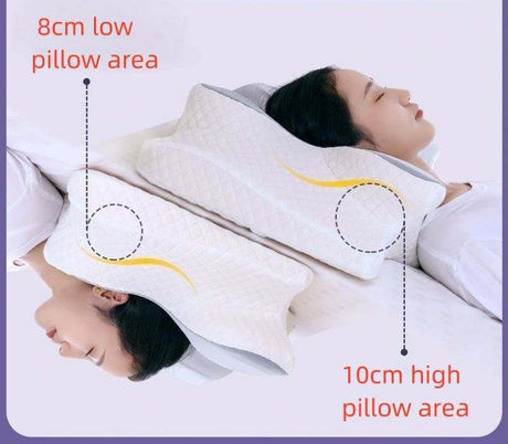 Ergonomic Cervical Pillow For Sleeping Orthopedic Support Pillows Odorless Contour Neck Pain Memory Foam Pillow - V.I.P Digital Presence