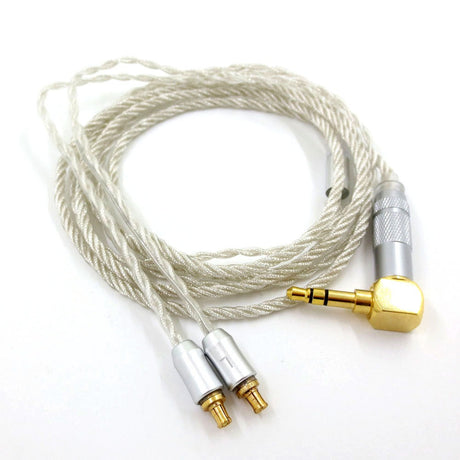 Silver foil headphone cable LS200 CKR90 LS50 70 A2DC interface audiophile headphone upgrade cable - V.I.P Digital Presence