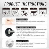 Makeup Magic Eye Liner Gel Pen Waterproof Long Lasting 2 In 1 Lower Liquid Eyeliner Pencil Eyelashes Stamp - V.I.P Digital Presence