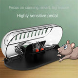 Catch Mice Mouse Artifact Transparent Upper Cover Increase Thickening Highly Sensitive Ully Automatic Large Space Design - V.I.P Digital Presence