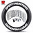 [One-piece set] Tire letter sticker one-piece set One-piece set Suitable for 4 tires No accessories included - V.I.P Digital Presence