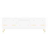 U-Can TV Stand for 75+ Inch TV Entertainment Center TV Media Console Table Modern TV Stand - V.I.P Digital Presence