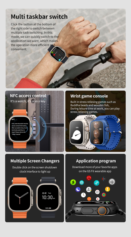 M9 Ultra Max  Smart Bracelet - V.I.P Digital Presence