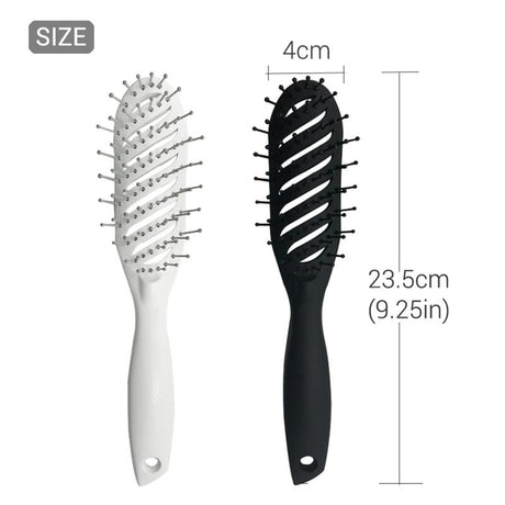 1piece Hair Brush Hair Scalp Massage Comb Handle Tangle Detangling Comb Hairdressing Styling Tools - V.I.P Digital Presence