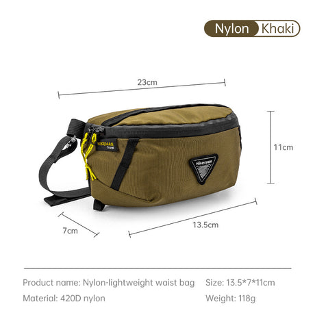 Hikeman waist bag, for outdoor sports, expands backpack, lightweight for travel/hiking. - V.I.P Digital Presence