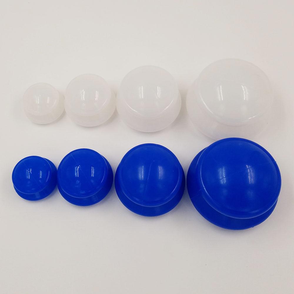 4Pcs Moisture Absorber Anti Cellulite Vacuum Cupping Cup Silicone Family Facial Body Massage Therapy Cupping Cup Set 4 Size - V.I.P Digital Presence