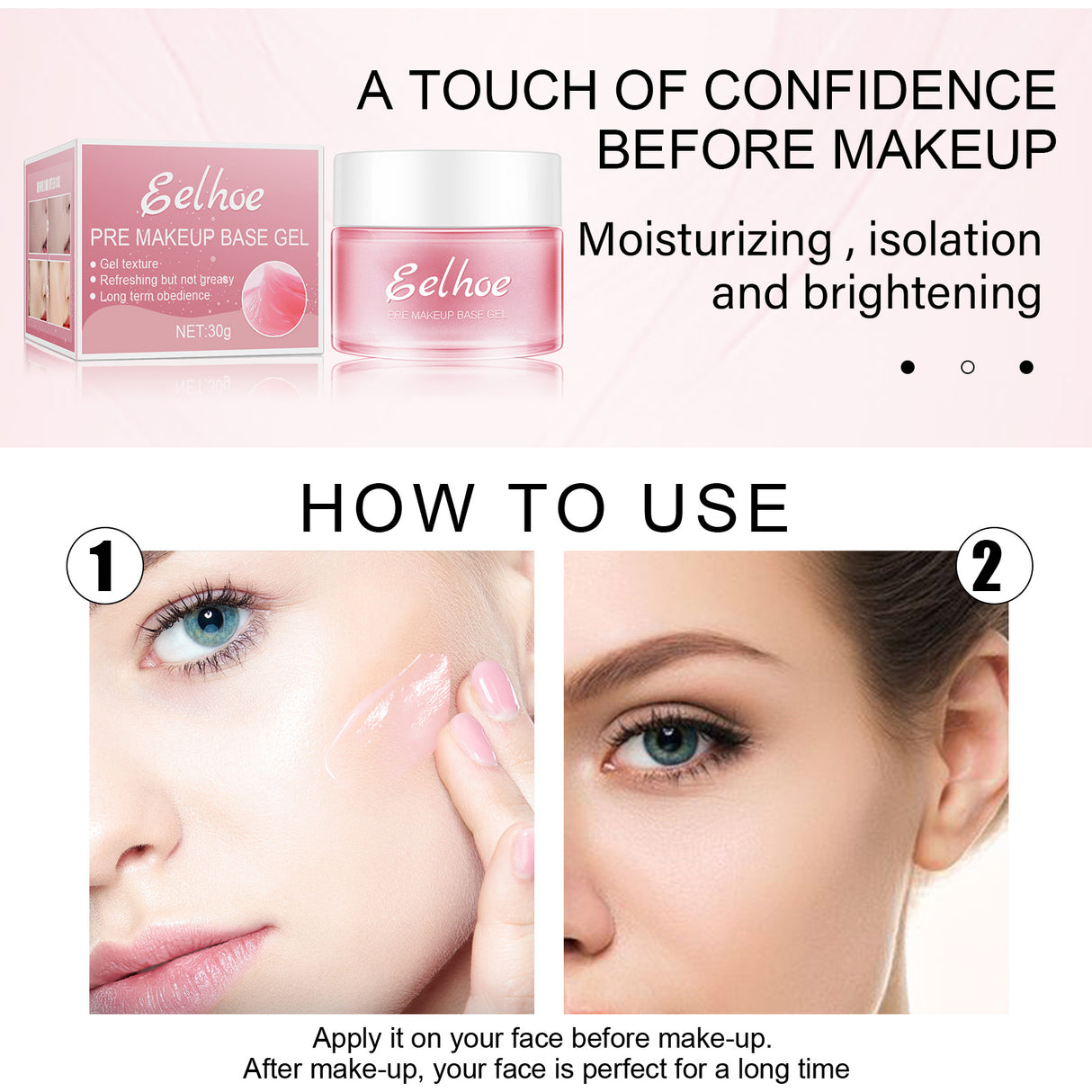 Base Gel For Makeup, Pre-makeup Moisturizing And Firming Skin Isolation Base Concealer Cream - V.I.P Digital Presence