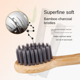 Suitable for Philips electric toothbrush natural bamboo biodegradable bamboo toothbrush head made of bamboo - V.I.P Digital Presence