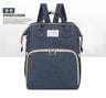 Portable Foldable Bed Mommy Bag For Going Out Lightweight And Large Capacity Mother And Baby Bag Backpack - V.I.P Digital Presence