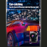 LED Portable Keychain Light Camping COB Flashlight 6 levels of Dimming Rechargeable Outdoor Mini Lantern With Magnet - V.I.P Digital Presence