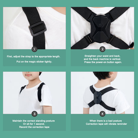 Correction Belt Intelligent Vibration Seating Corrector Adult and Child Humpback Correction Belt Male and Female Available Shape - V.I.P Digital Presence
