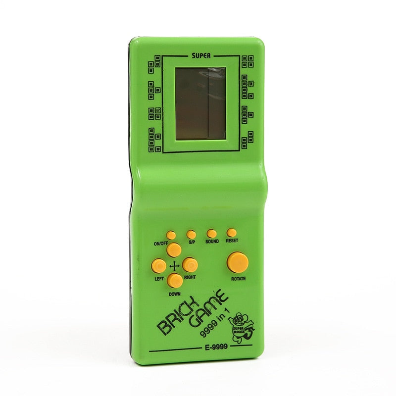 Classic Handheld Game Machine Tetris Game Kids Game Console Toy with Music Playback Retro Children Pleasure Games Player - V.I.P Digital Presence