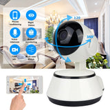 Baby Monitor Portable WiFi IP Camera 720P HD Wireless Smart Baby Camera Audio Video Record Surveillance Home Security Camera - V.I.P Digital Presence
