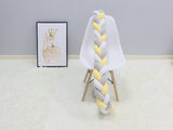 1Pcs 1M/2M/3M Baby Handmade Nodic Knot Newborn Bed Bumper Long Knotted Braid Pillow Baby Bed Bumper Knot Crib Infant Room Decor - V.I.P Digital Presence