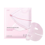 PDRN PINK COLLAGEN GEL MASK Pink Collagen facial mask Jelly Split facial mask - V.I.P Digital Presence
