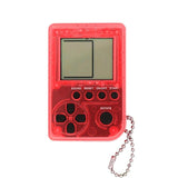 Mini consola de juegos portátil para niños, nostálgica, con llavero, Tetris, regalo para niños 
