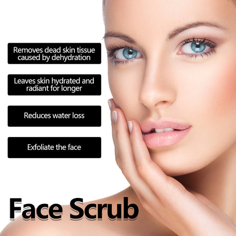 Face Scrub, Soften Cutin Supple Skin Moist Water Embellish Burnish - V.I.P Digital Presence