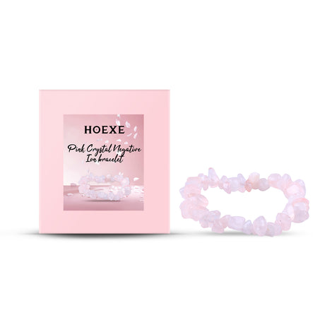 Powder Crystal Bracelet Hand Decoration Clothing Accessories Pink Beads Personality Trend Match - V.I.P Digital Presence