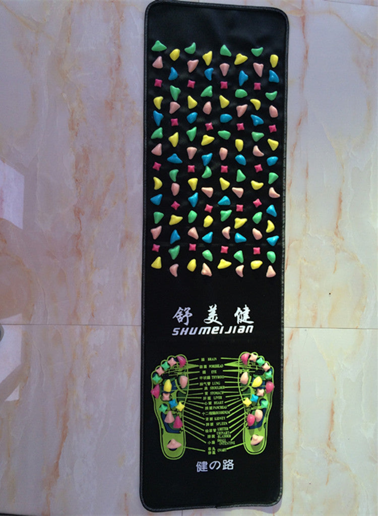 Reflexology Walk Stone Foot Leg Pain Relieve Relief Walk Massager Mat Health Care Acupressure Mat Pad massageador - V.I.P Digital Presence