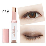 Eyeshadow Stick Stereo Gradient Shimmer Double Color Cream Pen Eye Makeup Cosmetics Tool - V.I.P Digital Presence