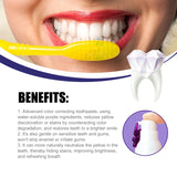 V34 Purple Toothpaste, Cleaning Bad Breath Teeth Stains Beauty Whitening Tooth Care Toothpaste - V.I.P Digital Presence