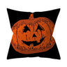 Funda de cojín de truco o trato/calabaza 45*45 cm Feliz Halloween Funda de almohada decorativa Feliz otoño Todos ustedes fantasmas Funda de almohada de terror