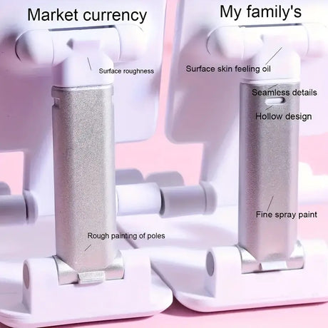 Desk Mobile Phone Holder Stand For IPhone IPad Xiaomi Adjustable Desktop Tablet Holder Universal Table Cell Phone Stand - V.I.P Digital Presence