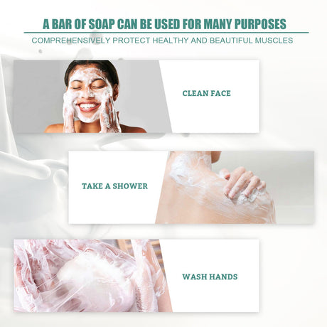 EELHOE Silk Goat Milk Hand Soap Deep Cleansing&Repairing Skin Moisturizing&Tender Silk Goat Milk Cleansing Soap - V.I.P Digital Presence