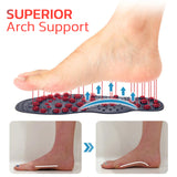 Far Infrared Tourmaline Acupressure Insoles, Vein Repair Body Care Slimming Body Anti-Slip Wear Arch Support Insoles - V.I.P Digital Presence