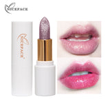 NICEFACE Charming Color-Changing Lipstick Bling Bling Slightly Flashing Warm Moisturizing Lipstick Waterproof And Not Easy To Fade - V.I.P Digital Presence