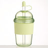 630ML straw cup (with lid/straw) – coffee, milk, tea, water, juice; Ins-style, office-friendly - V.I.P Digital Presence