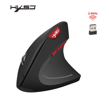 New Wireless Mouse 2.4G Vertical Health Mouse External Battery 6D Design Computer Office - V.I.P Digital Presence