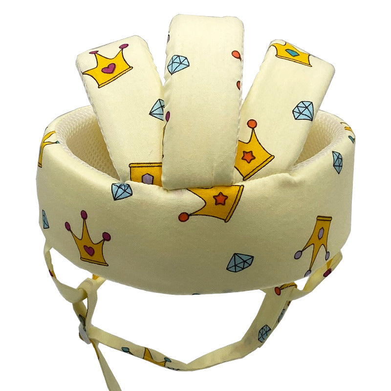 Casco de seguridad anticolisión para bebés que aprenden a caminar, gorra protectora de algodón, totalmente de algodón, transpirable y ligero.