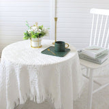 Lace White Tablecloth Ins Style Coffee Table Cloth Art Photo French Retro Knitting