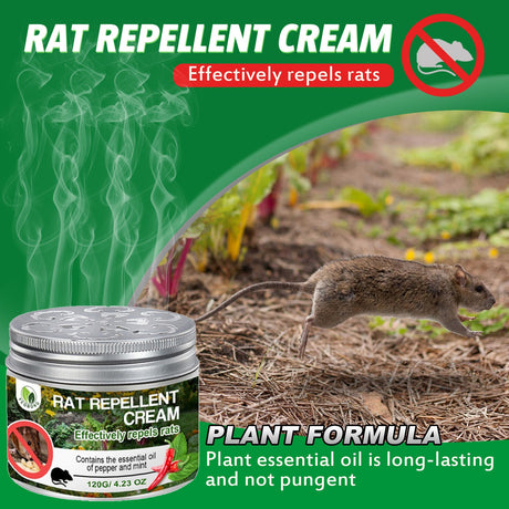 120g home plant natural peppermint oil rats and mice mouse repellent to avoid rodent - V.I.P Digital Presence