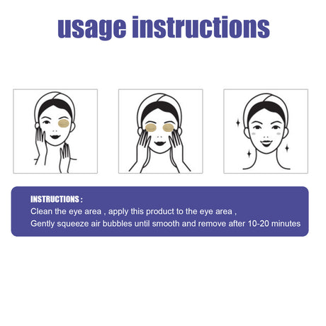 Blueberry Lutein Eye Care Patch, Relieve Eye Fatigue Cold Compress Sleep Eye Care Close Eye Mask Patch - V.I.P Digital Presence