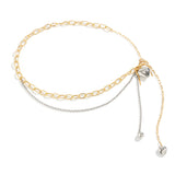 Ins style double-layer pearl retro love bow tassel Waist chain - V.I.P Digital Presence
