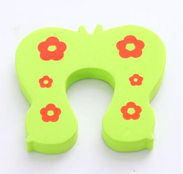 Abrazadera de puerta de dibujos animados para niños, tope de seguridad manual 