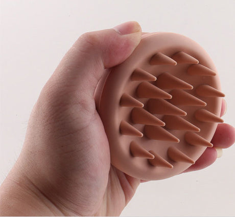 Massage silicone hair brush, head massage comb, scalp cleaning massage brush, hair comb - V.I.P Digital Presence