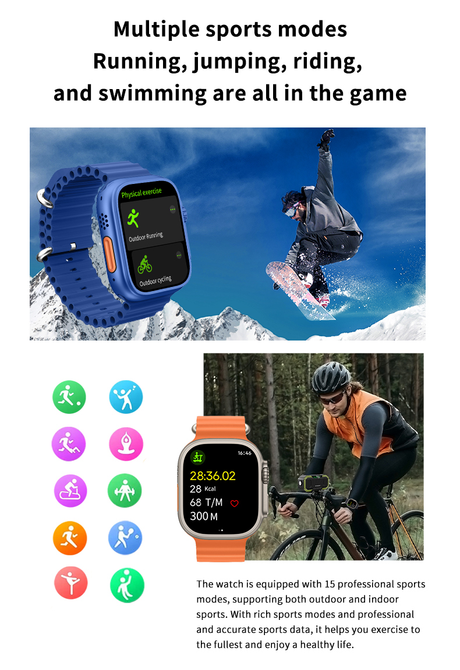 M9 Ultra Max  Smart Bracelet - V.I.P Digital Presence