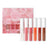 Six Pack Multi-Color Moisturizing Watery Glass Lip Gloss Pearl Watery Lip Glaze Non-Stick Mirror Lip Gloss - V.I.P Digital Presence