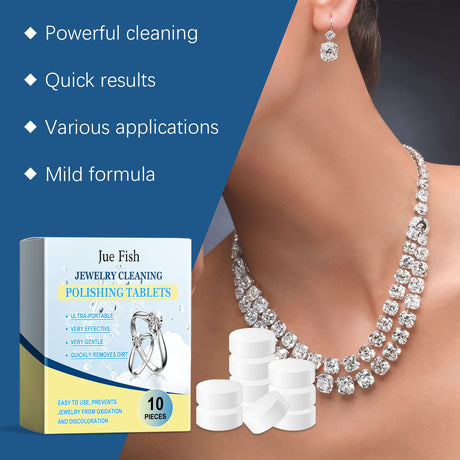 Jewelry Cleaning Effervescent Tablet Jewelry Cleaning Decontamination Anti-Oxidation Jewelry Maintenance Cleaning Tablet - V.I.P Digital Presence