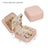 Portable Leather Jewelry Box Candy Color Travel Storage Upgrade With Mirror Earrings Rings Display Organizer Mother's Day Gift - V.I.P Digital Presence