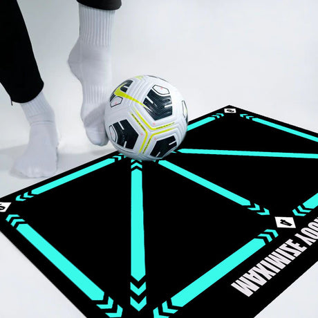 Ball Sensation Training Football Training Mat Anti slip and Wear resistant Rubber Mat Skills Enhancement Indoor Practice Mat - V.I.P Digital Presence