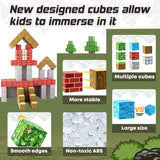My World Magnetic Building Blocks Assembly Cube Building Magnetic Toys Mini Models Versatile Magnetic Blocks - V.I.P Digital Presence