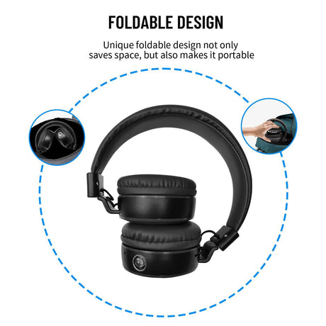 AKZ-B67 Bluetooth headset with high battery flashlight lighting headset card insertion FM - V.I.P Digital Presence